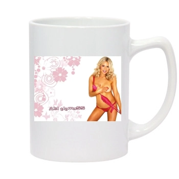 Abi Titmuss 14oz White Statesman Mug