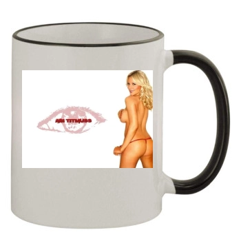 Abi Titmuss 11oz Colored Rim & Handle Mug