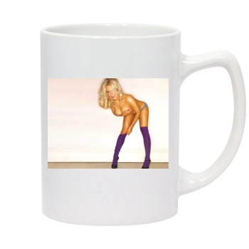 Abi Titmuss 14oz White Statesman Mug