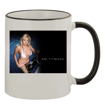 Abi Titmuss 11oz Colored Rim & Handle Mug