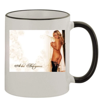 Abi Titmuss 11oz Colored Rim & Handle Mug