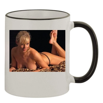 Abi Titmuss 11oz Colored Rim & Handle Mug