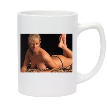 Abi Titmuss 14oz White Statesman Mug