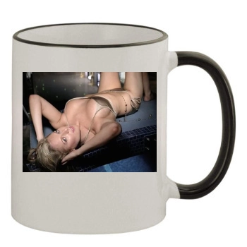 Abi Titmuss 11oz Colored Rim & Handle Mug