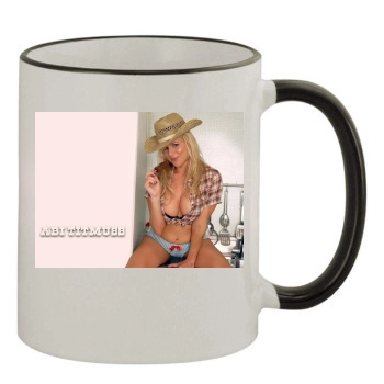 Abi Titmuss 11oz Colored Rim & Handle Mug