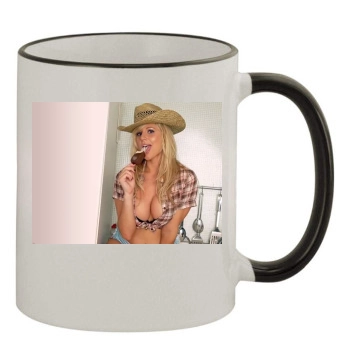 Abi Titmuss 11oz Colored Rim & Handle Mug