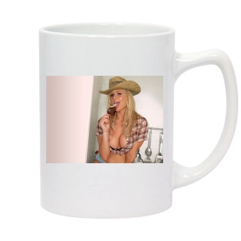 Abi Titmuss 14oz White Statesman Mug