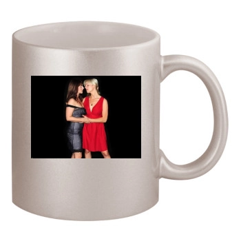 Abi Titmuss 11oz Metallic Silver Mug