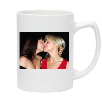 Abi Titmuss 14oz White Statesman Mug