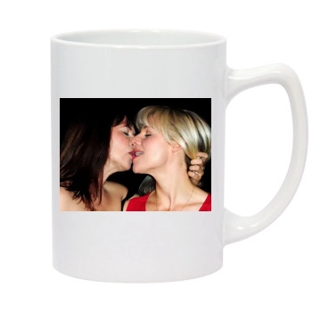 Abi Titmuss 14oz White Statesman Mug