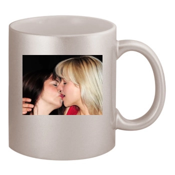 Abi Titmuss 11oz Metallic Silver Mug