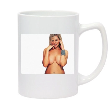 Abi Titmuss 14oz White Statesman Mug