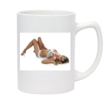 Abi Titmuss 14oz White Statesman Mug