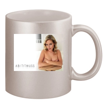 Abi Titmuss 11oz Metallic Silver Mug