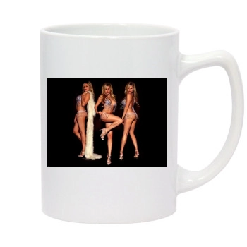 Abi Titmuss 14oz White Statesman Mug