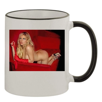 Abi Titmuss 11oz Colored Rim & Handle Mug