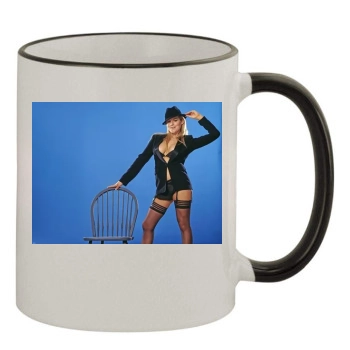 Abi Titmuss 11oz Colored Rim & Handle Mug