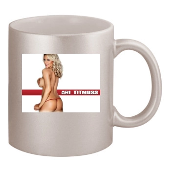 Abi Titmuss 11oz Metallic Silver Mug