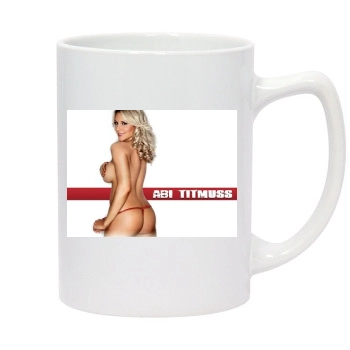 Abi Titmuss 14oz White Statesman Mug