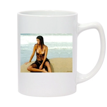 Adriana Lima 14oz White Statesman Mug