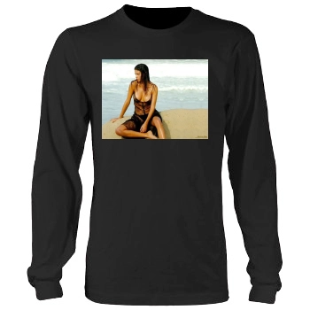 Adriana Lima Men's Heavy Long Sleeve TShirt