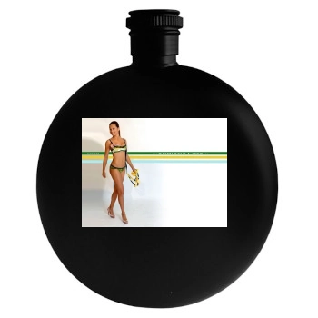 Adriana Lima Round Flask