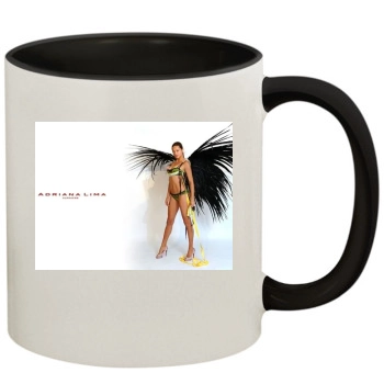 Adriana Lima 11oz Colored Inner & Handle Mug