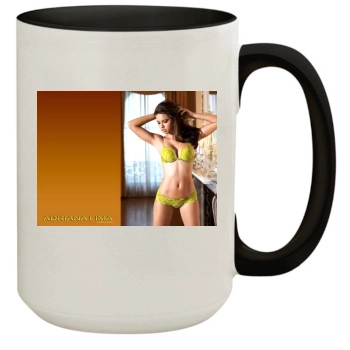 Adriana Lima 15oz Colored Inner & Handle Mug