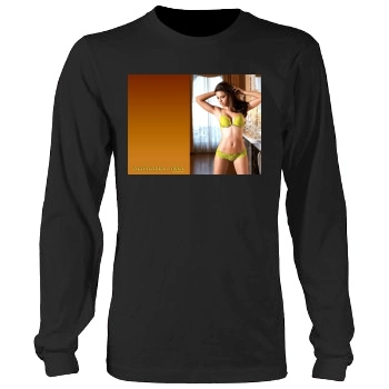 Adriana Lima Men's Heavy Long Sleeve TShirt