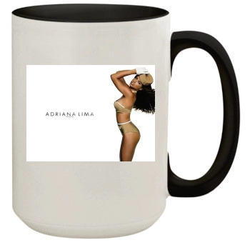 Adriana Lima 15oz Colored Inner & Handle Mug