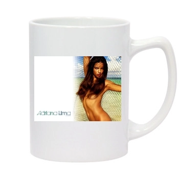 Adriana Lima 14oz White Statesman Mug