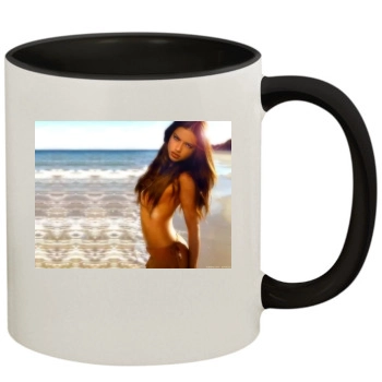 Adriana Lima 11oz Colored Inner & Handle Mug