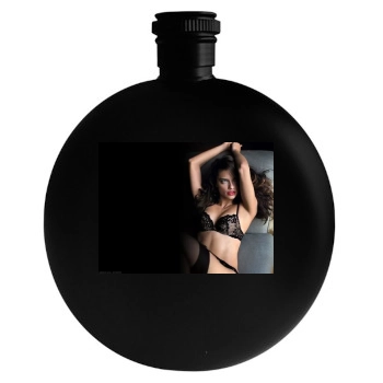 Adriana Lima Round Flask