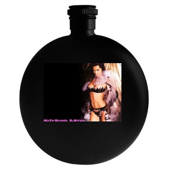 Adriana Lima Round Flask