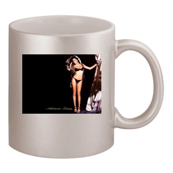 Adriana Lima 11oz Metallic Silver Mug