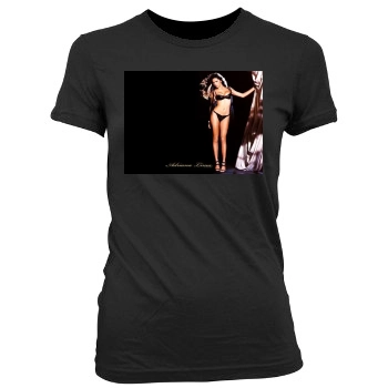 Adriana Lima Women's Junior Cut Crewneck T-Shirt