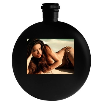 Adriana Lima Round Flask