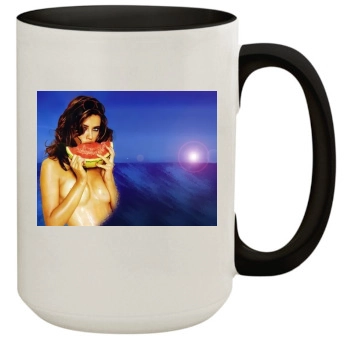 Adriana Lima 15oz Colored Inner & Handle Mug