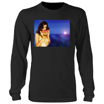 Adriana Lima Men's Heavy Long Sleeve TShirt