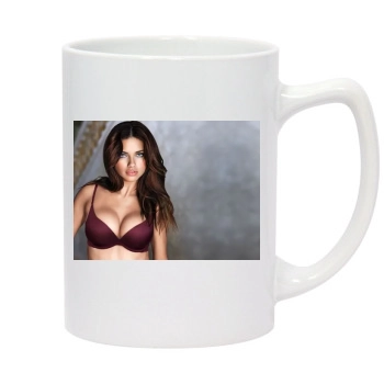 Adriana Lima 14oz White Statesman Mug