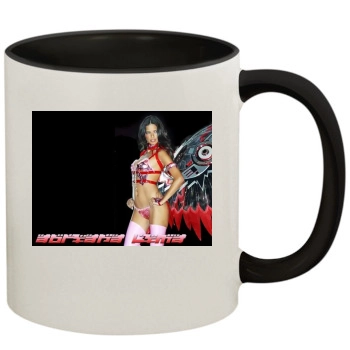 Adriana Lima 11oz Colored Inner & Handle Mug