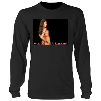 Adriana Lima Men's Heavy Long Sleeve TShirt