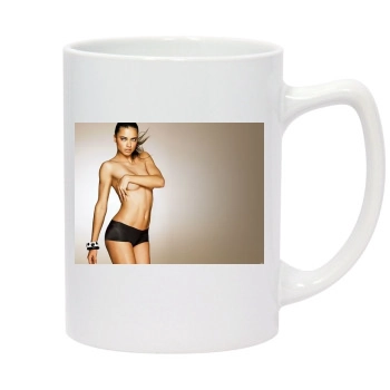 Adriana Lima 14oz White Statesman Mug