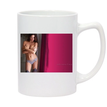 Adriana Lima 14oz White Statesman Mug