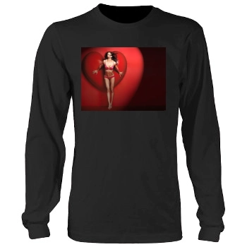 Adriana Lima Men's Heavy Long Sleeve TShirt