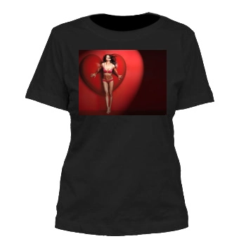 Adriana Lima Women's Cut T-Shirt