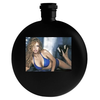 Adriana Lima Round Flask