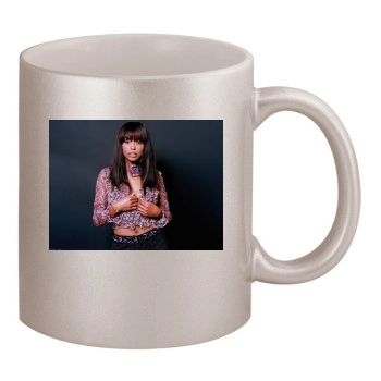 Aisha Tyler 11oz Metallic Silver Mug