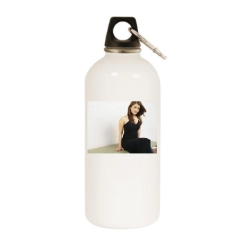 Aishwarya Rai White Water Bottle With Carabiner