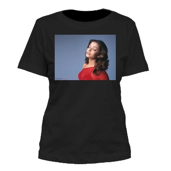 Aishwarya Rai Women's Cut T-Shirt